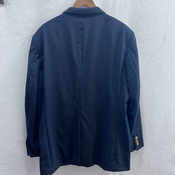 Brooks Brothers Madison Men's Pure Wool Blazer Jacket Size 46R Gold Button NWOT - Picture 2 of 15